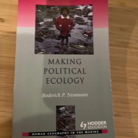 Making Political Ecology