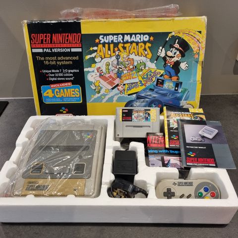 Super Mario All-Stars SNES CIB