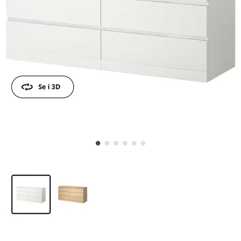 Ikea malm kommode