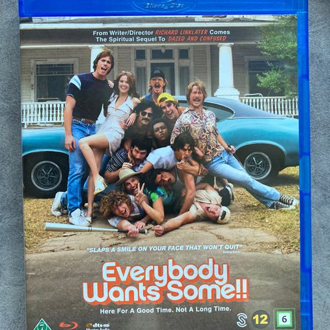 Everybody wants some. Norsk tekst.