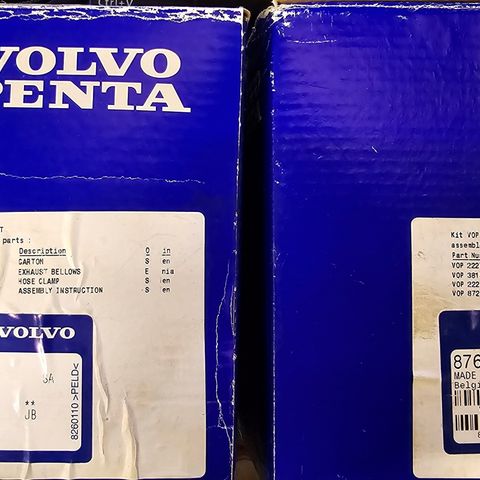 Volvo Penta belg kit 876631 og 876294