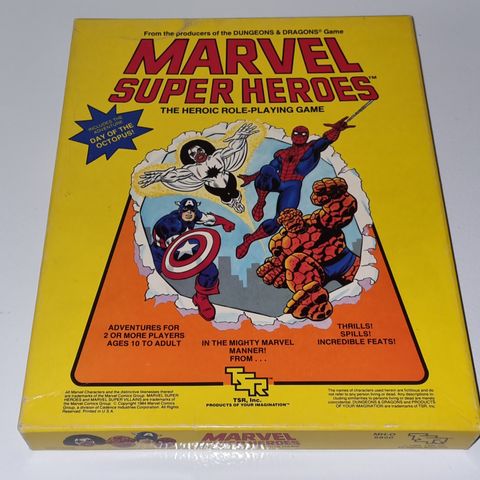 Marvel Super Heroes RPG rollespill (TSR)