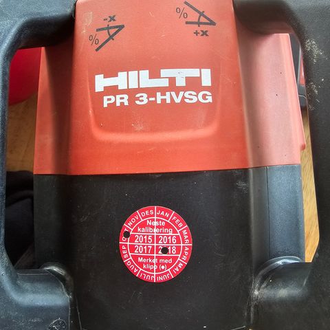 HILTI PR 3 Rotasjonslaser