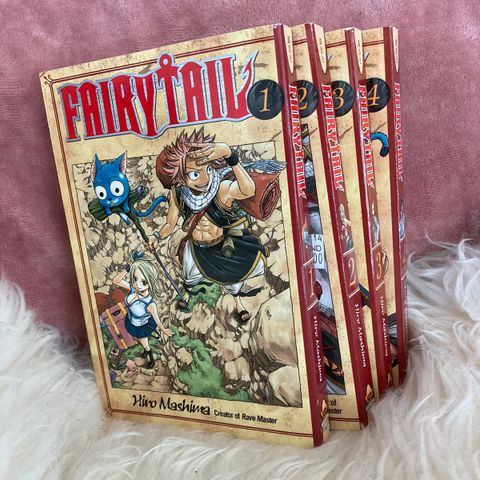 Fairy Tail Manga selges samlet