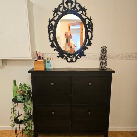 RESERVERT Hemnes skoskap