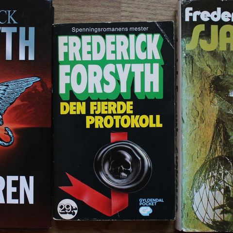 Bøker av Frederick Forsyth