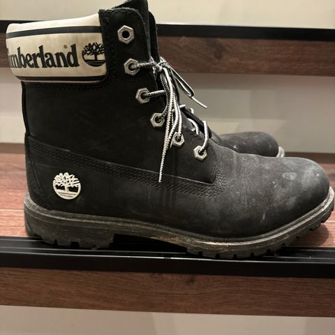 Sko høst Timberland svart dame 40