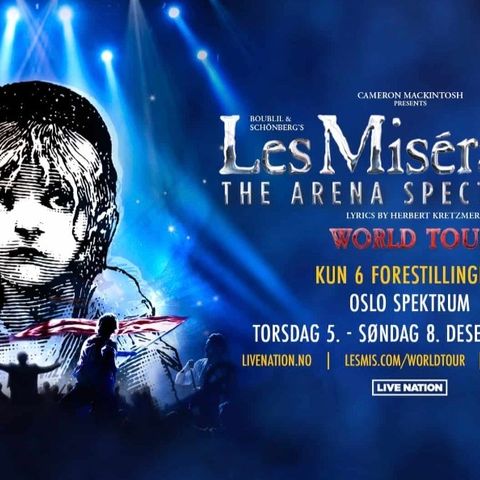 Les Miserables fredag 6. desember kl. 19:30 Platinum billetter