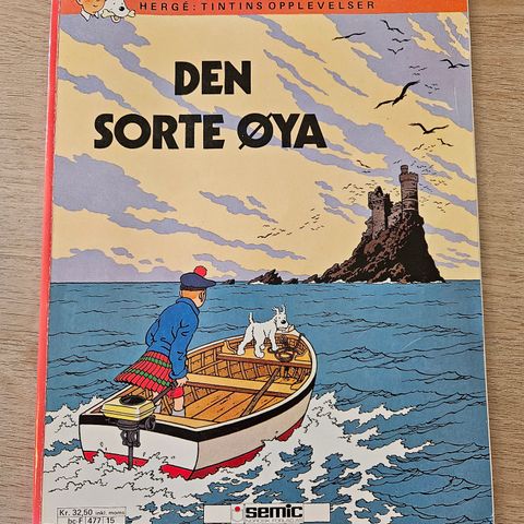 Den sorte øya - Tintins opplevelser