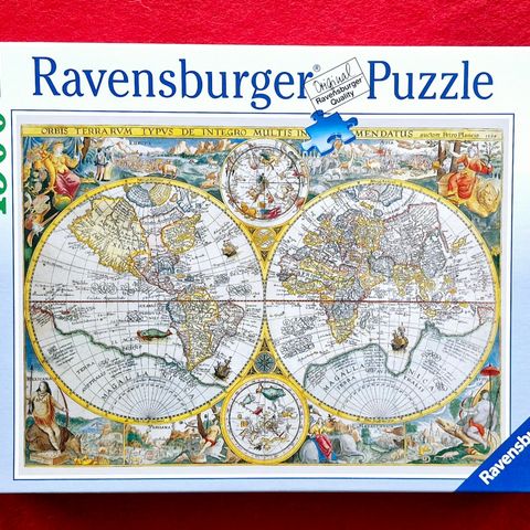 Puslespill: RAVENSBURGER 1500 brikker