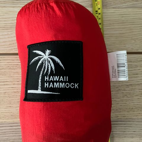 Hammock/hengekøye 1 pers rød