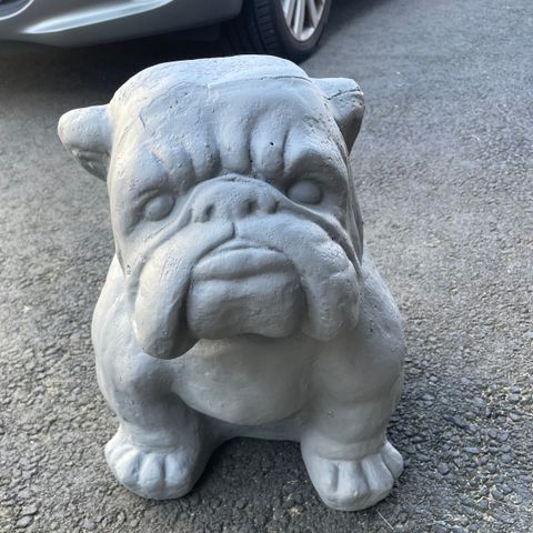 Bulldog Statue