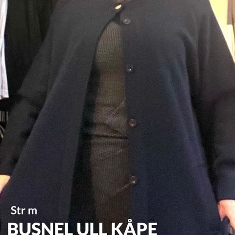 Busnel kåpe blå