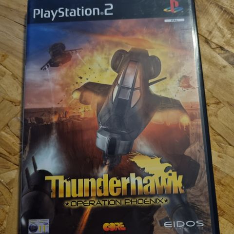 Strøkent PS2 Thunderhawk Operation Phoenix