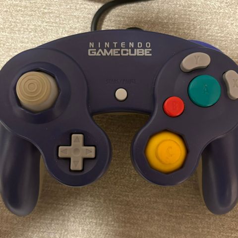 Nintendo Gamecube Kontroller Clear/Indigo