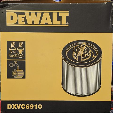 DEWALT DXVC6910 Vanlig filter for våt/tørr