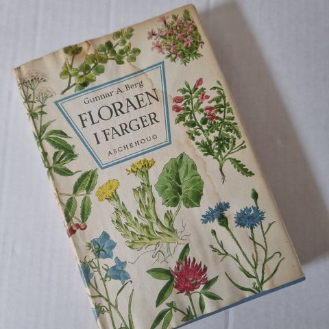 Floraen i farger - Gunnar A. Berg (1958)