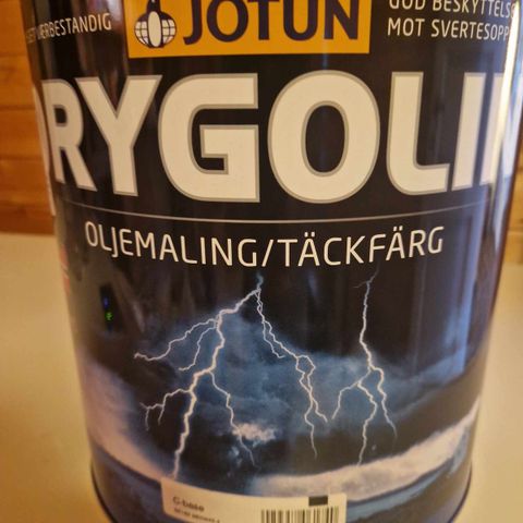 Drygolin oljemaling Burmateak farge