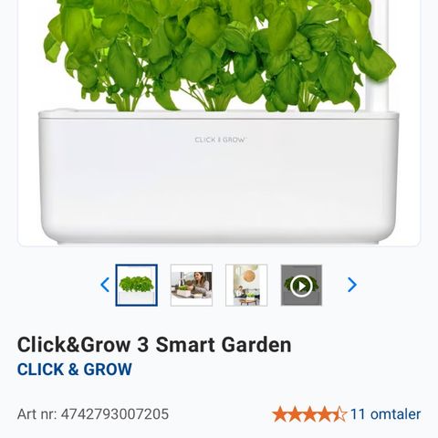 Smart garden click and grow