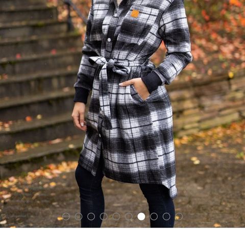 Lumber Check Shirt Jacket fra Johaug