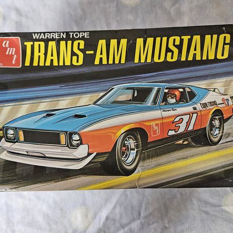 #9 Warren Tope Trans Am Mustang plastbyggesett