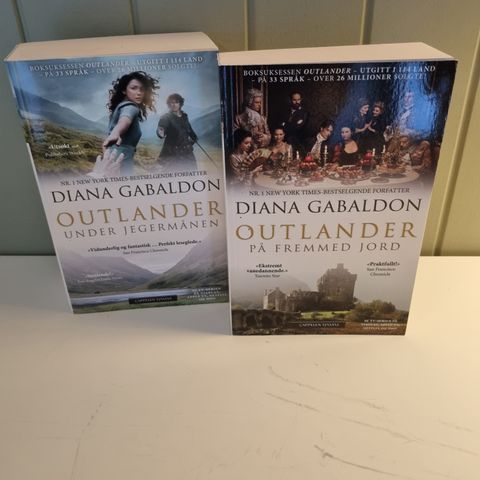 Diana Gabaldon. Outlander.  40 pr bok