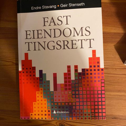 Fast eiendoms tingsrett av Endre Stavang, Geir Stenseth