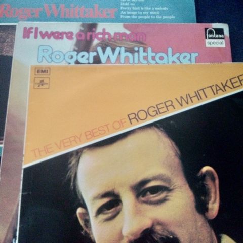 3 x Roger Whittaker LP - selges samlet kr 100