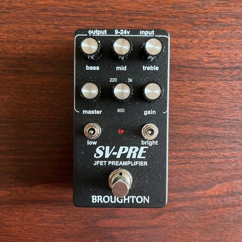 Broughton Audio SV-PRE JFET PREAMPLIFIER