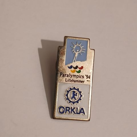 Paralympics 94 - Lillehammer - Orkla - Pins