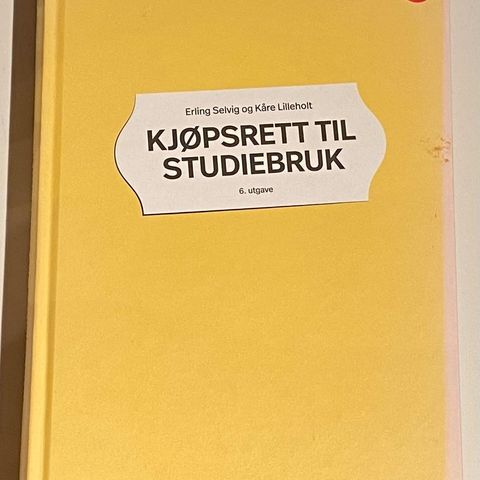 Kjøpsrett til studiebok