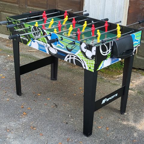 4 i 1 spillebord - airhockey, biljard, bordtennis og fotballspil