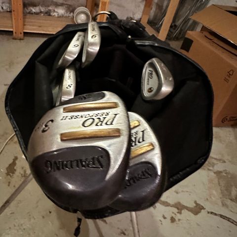 Spalding Pro golfset med golfbag