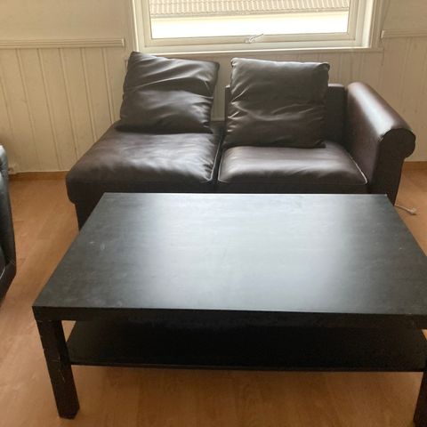 Sofa with free small table