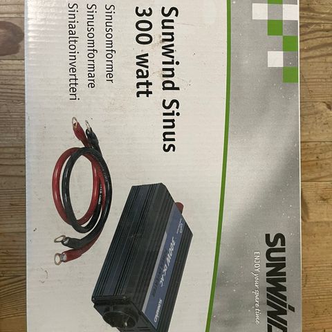 Sinus 300w omformer