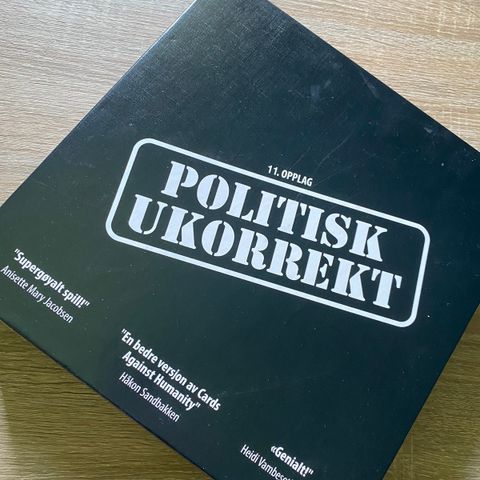 Politisk Ukorrekt