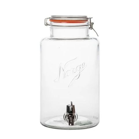 Norgesglass drikkedispenser