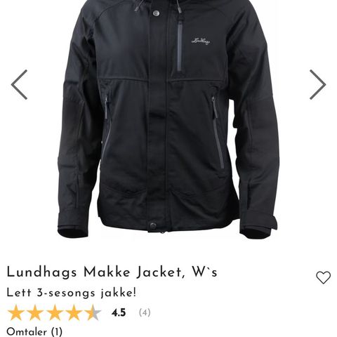 Lundhags makke jacket - dame