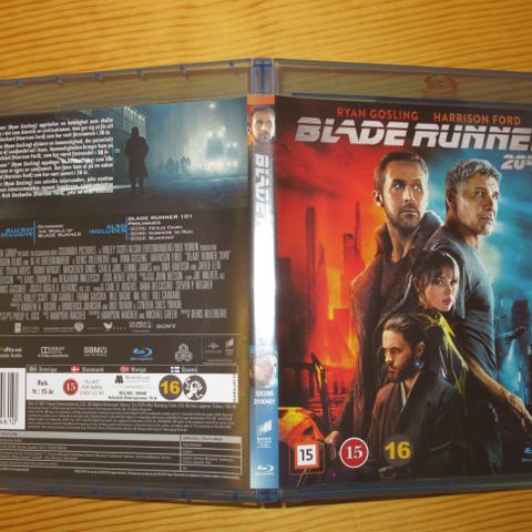 Blade Runner 2049 (bluray, norsk tekst)