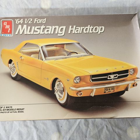 #93. 1964.5 Mustang HT plastbyggesett skala 1/16.