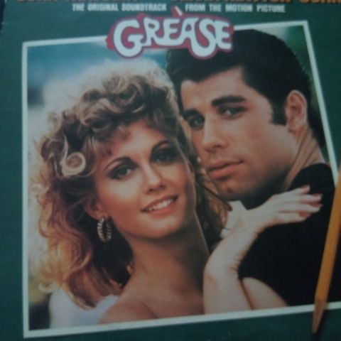 Div. art. "Grease (the original soundtrack)" Dobbelt-LP