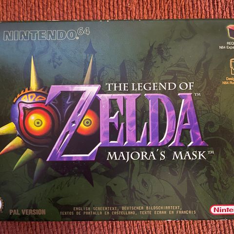 The Legend of Zelda - Majoras mask (Nintendo 64)