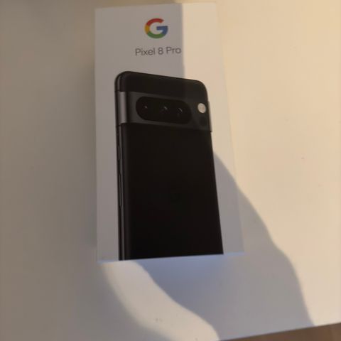 Google Pixel 8 Pro 256 selges ny med kvittering.