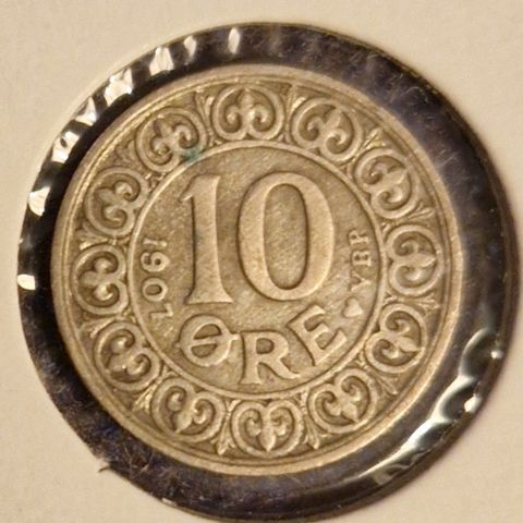 10 Øre - Frederik VIII 1907