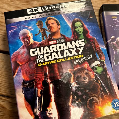 Guardians of The Galaxy 1 & 2 4K Ultra HD