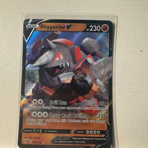 Rhyperior V #95 Pokemon Darkness Ablaze