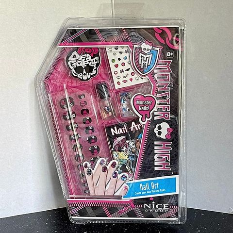 Monster High Nail Art Set (Ny og uåpnet)