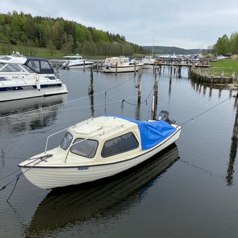 15fots båt med hardtop selges billig