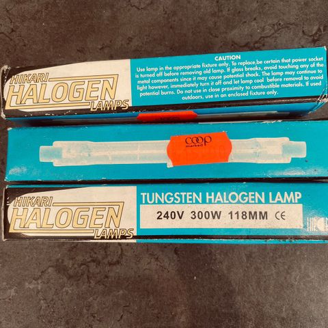 Halogen lamps