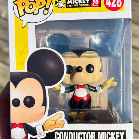 Funko Pop! Conductor Mickey | Mickey: The True Original 90 Years | Disney (428)